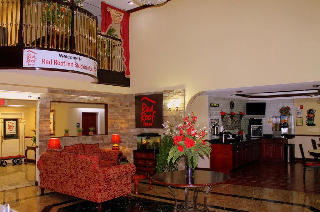 Red Roof Inn Atlanta Southeast Стокбридж Экстерьер фото